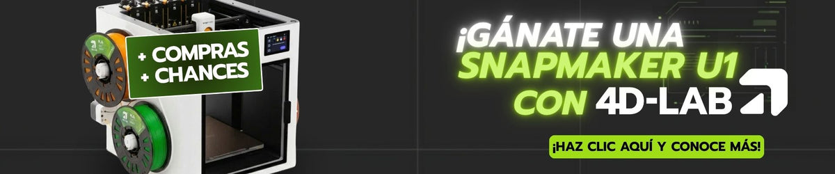 Sorteo Snapmaker U1 Combo — 4D-Lab