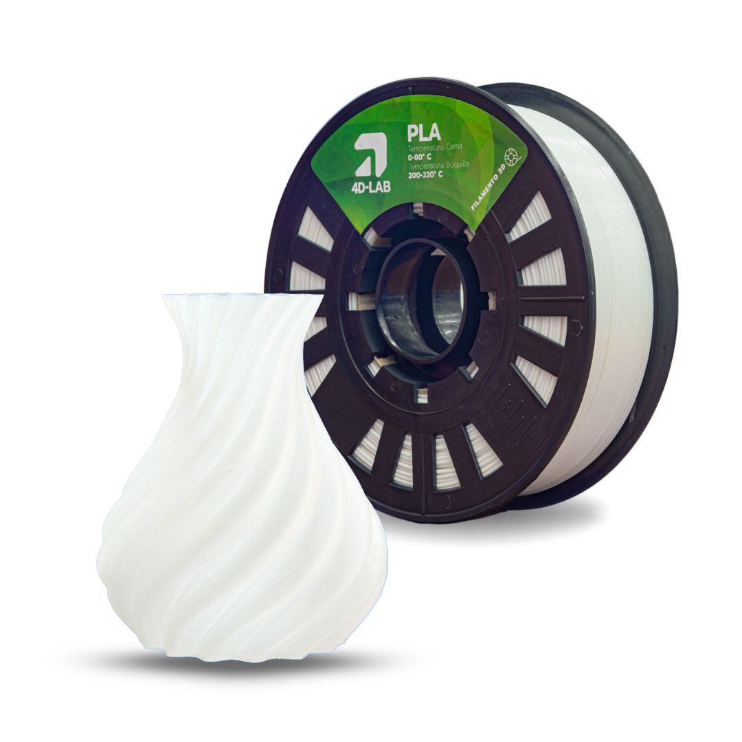 Filamento de Temporada | PLA+ Plus Blanco Luminoso(1 KG)